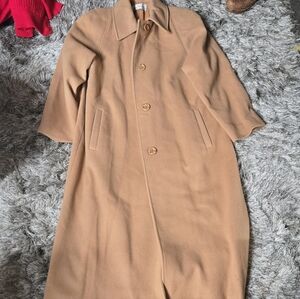Pierre Dumas Camel Trench Coat